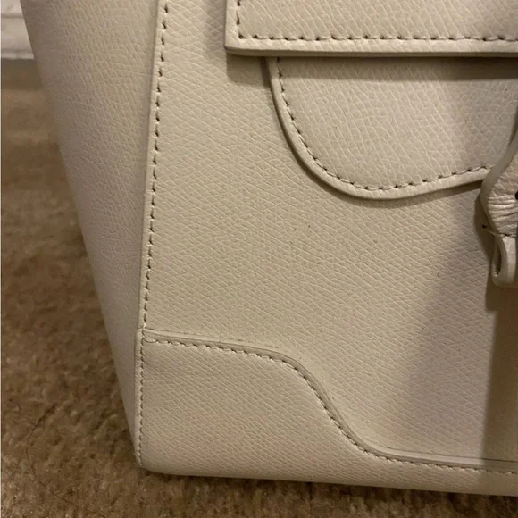 Senreve Midi Maestra Pebbled leather 4 way convertible handbag